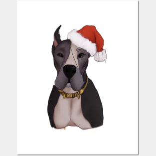 Cute Great Dane Drawing Posters and Art